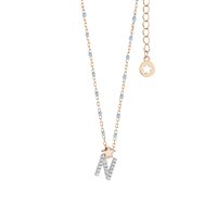 Collier Comete Femme Costellation in Argent Zircone GLA186